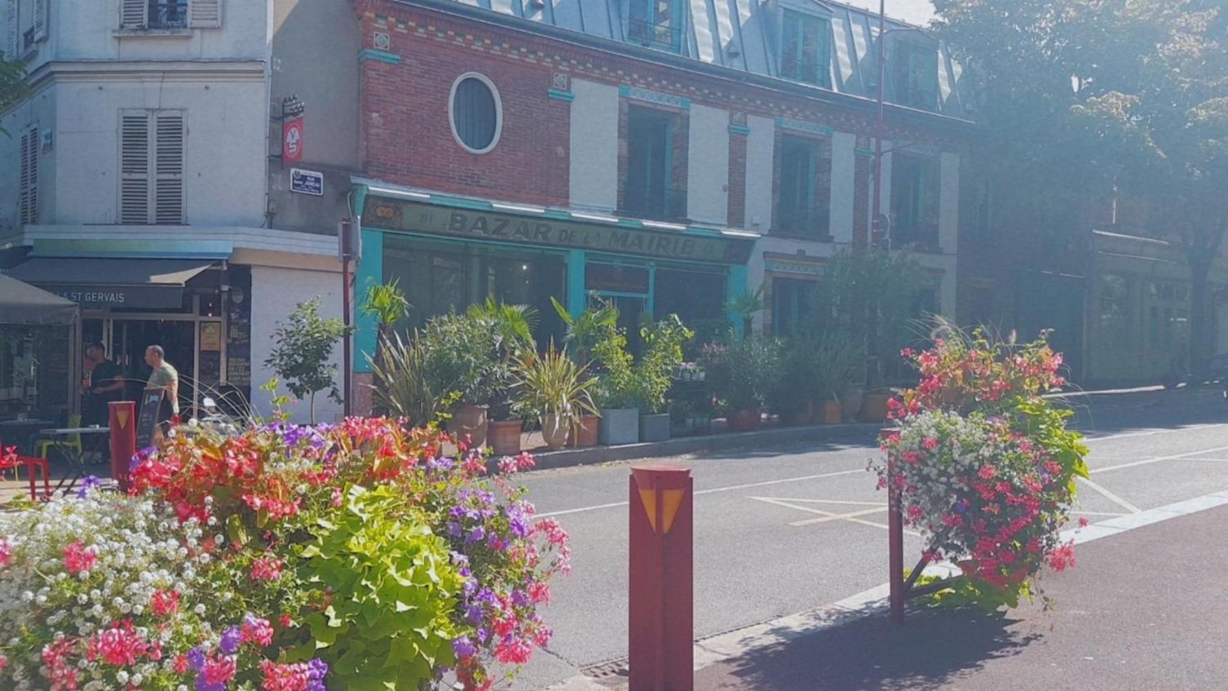Апартаменты Loft Duplex A 2 Min De Paris - Parking Gratuit Le Pre-Saint-Gervais Экстерьер фото