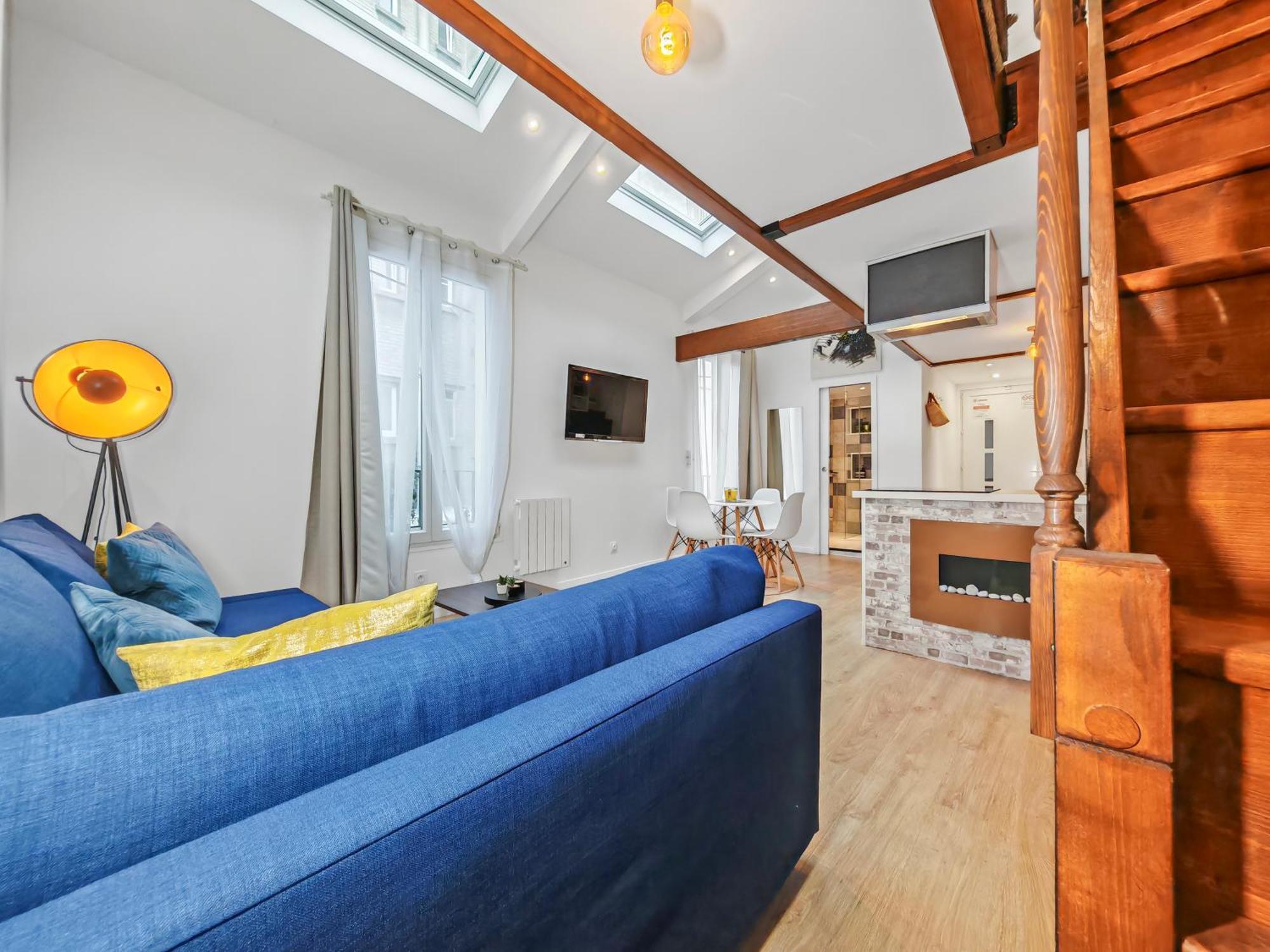 Апартаменты Loft Duplex A 2 Min De Paris - Parking Gratuit Le Pre-Saint-Gervais Экстерьер фото